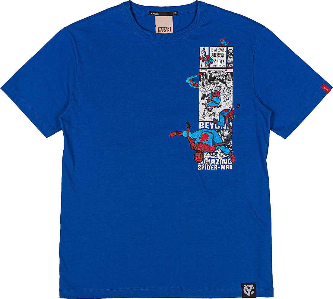 T-Shirt Spider-Man Azul D1366 - Youccie