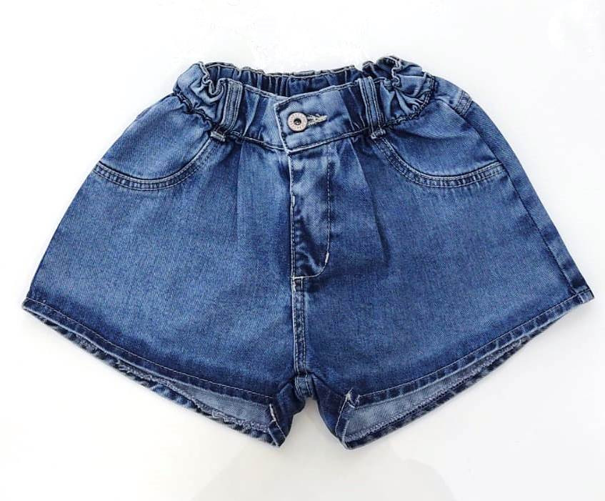 Short Jeans Básico P5325 - Animê Petite