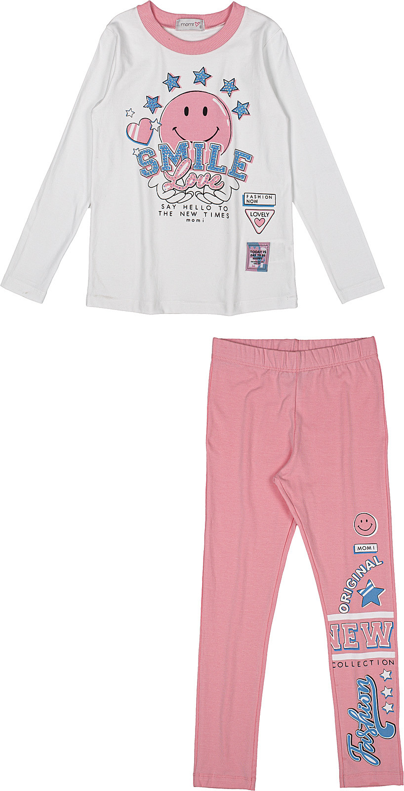 Pijama ML Blusa/Legging H3623 - Momi
