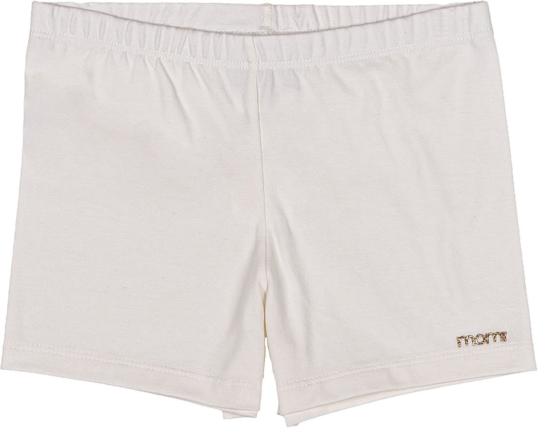 Shorts Básico Cotton Off White H3679 - Momi