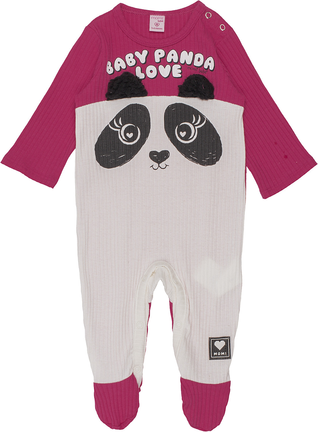 Macacão Bebê ML Panda C0864 - Momi Bebê