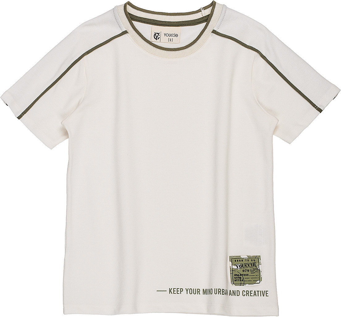 T-Shirt Piquet Com Retilínea D0149 - Youccie
