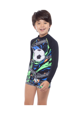 Blusa ML Kids Lucca Futebol 37243/B - Siri