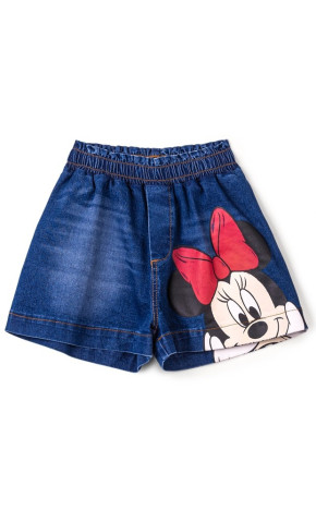 Shorts Jeans Mickey e Minnie P5676 - Animê Petite